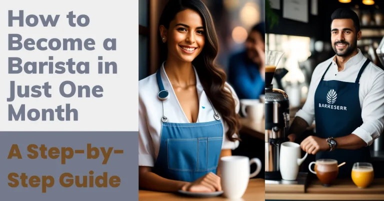 How to Become a Barista in Just One Month: A Step-by-Step Guide