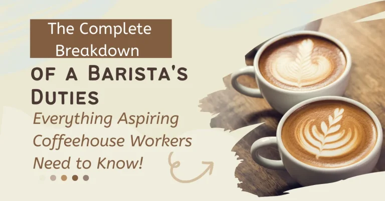 Barista's Duties