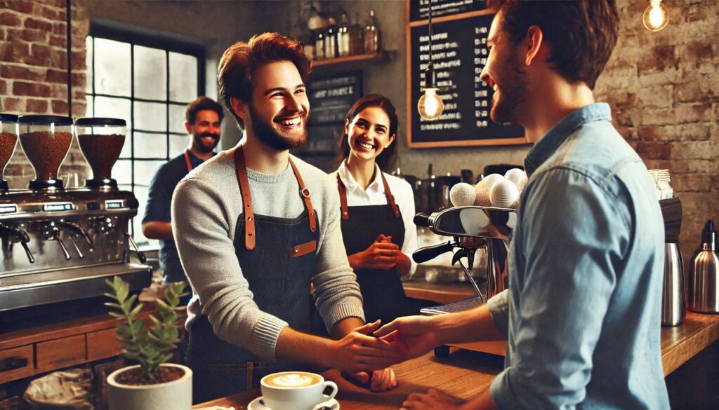 Barista and Customer Conversation